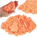 Piasek dla dzieci 1kg w woreczku pomarańczowy