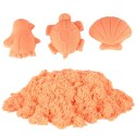 Piasek dla dzieci 1kg w woreczku pomarańczowy