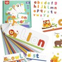 TOOKY TOY Puzzle Alfabet Montessori Nauka Literek Słów Zwierzątka 57 el.