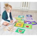 TOOKY TOY Układanka Gra Logiczna Łamigłówki Klocki Magnetyczne dla Dzieci 49 el. FSC