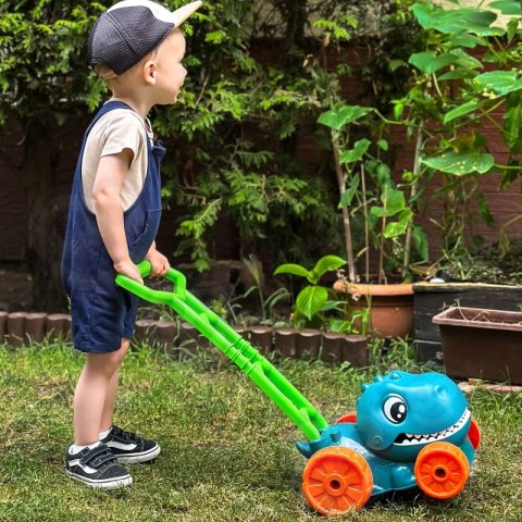 WOOPIE Kosiarka Ogrodowa Dino na Bańki Mydlane Dinozaur + Płyn