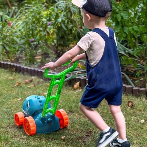 WOOPIE Kosiarka Ogrodowa Dino na Bańki Mydlane Dinozaur + Płyn