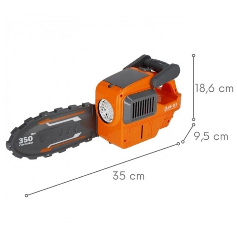 WOOPIE Piła Łańcuchowa - Pistolet do Robienia Baniek Mydlanych