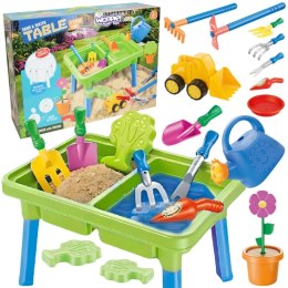 WOOPIE Stolik Wodny 2w1 Piaskownica 13 Akc.