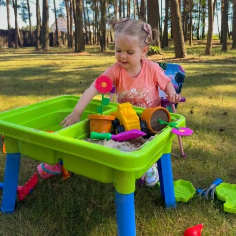 WOOPIE Stolik Wodny 2w1 Piaskownica 13 Akc.