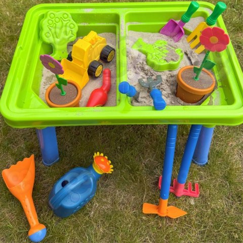 WOOPIE Stolik Wodny 2w1 Piaskownica 13 Akc.