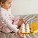 WOOPIE Układanka Sorter Montessori Dopasuj Kształty Wesołe Kurczaczki Jajka 6szt