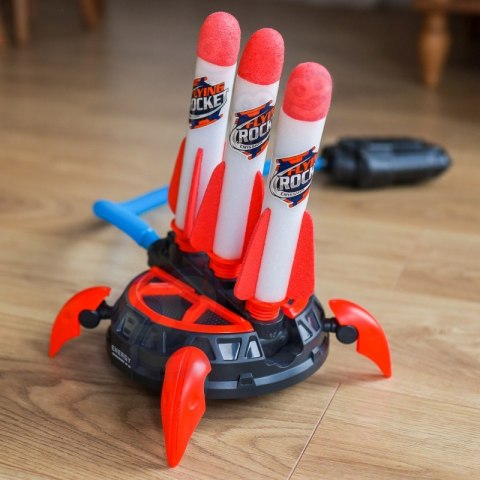 WOOPIE Wyrzutnia Rakiet Piankowych 6 szt.