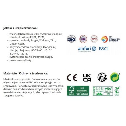 CLASSIC WORLD Pętla Motoryczna Logiczna Przeplatanka Edukacyjna Labirynt dla Dzieci 1 szt.