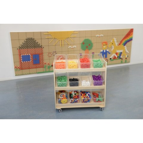 MASTERKIDZ Kolorowe Kołeczki Do Tablicy Naukowej 512 Sztuk 8 Kolorów