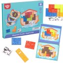 TOOKY TOY Układanka Magnetyczna Montessori Logiczna Puzzle Arka Noego 26 el.