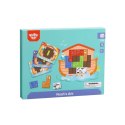 TOOKY TOY Układanka Magnetyczna Montessori Logiczna Puzzle Arka Noego 26 el.
