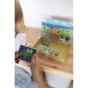 TOOKY TOY Układanka Magnetyczna Puzzle Montessori Pudełko Edukacyjne Pojazdy 80 el.