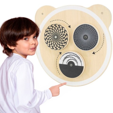 VIGA Drewniana Tablica Wirujące Punkty Certyfikat FSC