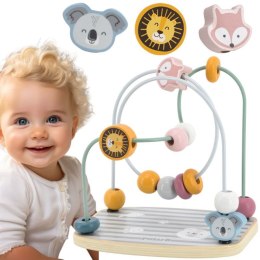 VIGA PolarB Drewniany Labirynt Przeplatanka Edukacyjna Montessori