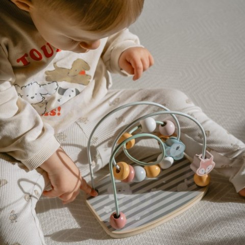 VIGA PolarB Drewniany Labirynt Przeplatanka Edukacyjna Montessori