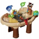 WOOPIE Stolik Wodny 2w1 Piaskownica Statek Piracki XL z Maszyna do Robienia Baniek Mydlanych