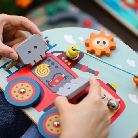 CLASSIC WORLD Tablica Manipulacyjna Wielofunkcyjna 6w1 Straż