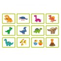 TOOKY TOY Układanka Magnetyczna Puzzle Montessori Pudełko Edukacyjne Dinozaury 68 el.