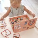TOOKY TOY Układanka Magnetyczna Puzzle Montessori Pudełko Edukacyjne Farma 73 el.