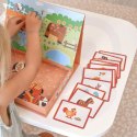 TOOKY TOY Układanka Magnetyczna Puzzle Montessori Pudełko Edukacyjne Farma 73 el.