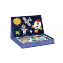 TOOKY TOY Układanka Magnetyczna Puzzle Montessori Pudełko Edukacyjne Kosmos 72 el.