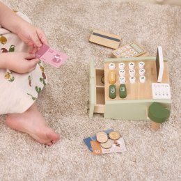 VIGA PolarB Drewniana Kasa Sklepowa Zielona