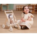 VIGA PolarB Drewniany Wózek Spacerowy Zabawka Skladany Spacerówka Dla Lalek