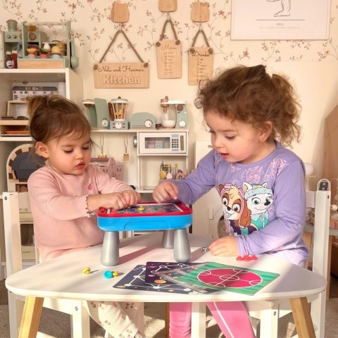 WOOPIE Stolik Gier Planszowych Logicznych 65 el. Zestaw 11w1