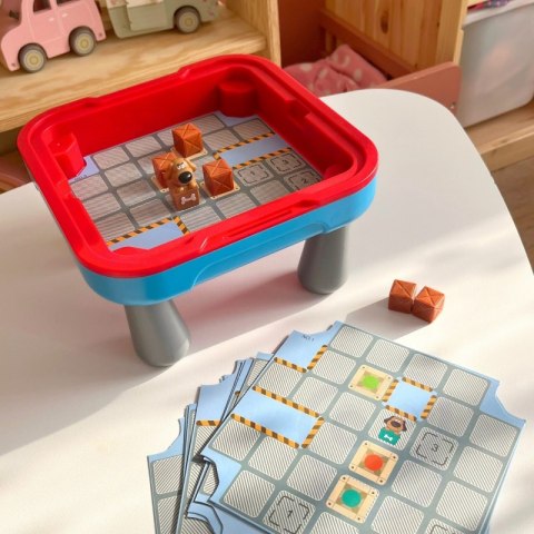 WOOPIE Stolik Gier Planszowych Logicznych 65 el. Zestaw 11w1