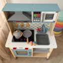 TOOKY TOY Duża Drewniana Kuchnia dla Dzieci 10 el. FSC