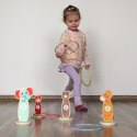 TOOKY TOY Rzut do Celu Obręczami Drewniana Gra Zręcznościowa 15 el. Zwierzątka