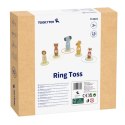 TOOKY TOY Rzut do Celu Obręczami Drewniana Gra Zręcznościowa 15 el. Zwierzątka