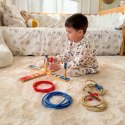 Tooky Toy Drewniana Gra Fun Serso Rzut do Celu Zręcznościowa Ring Toss Ringo