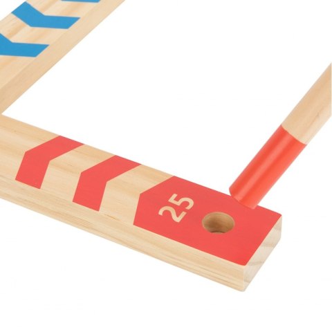 Tooky Toy Drewniana Gra Fun Serso Rzut do Celu Zręcznościowa Ring Toss Ringo