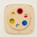 VIGA Drewniana Tablica Manipulacyjna Sensoryczna Mieszanie Kolorów