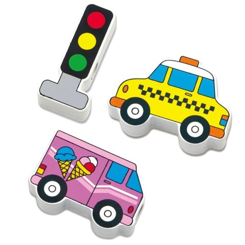 Viga Drewniana Przeplatanka Nawlekanka Sznurowanka Samochody Montessori