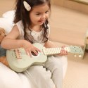 Viga Drewniane Ukulele Gitara Dla Dzieci Zielone Z Nutami
