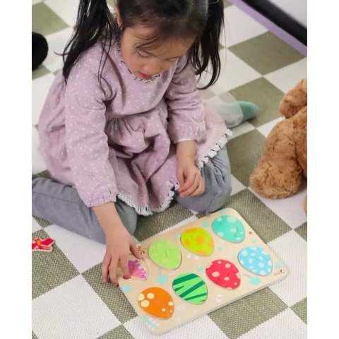 CLASSIC WORLD Drewniana Układanka Jajka Dinozaurów