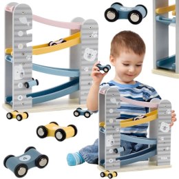 VIGA PolarB Drewniana Zjeżdżalnia Dla Samochodzików Tor Wyścigowy