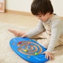 VIGA Sensoryczna Drewniana Deska do balansowania z labiryntem