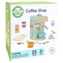WOOPIE GREEN Drewniany Ekspres do Kawy Cukiernia Barista 25 el.