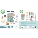 WOOPIE GREEN Drewniany Ekspres do Kawy Cukiernia Barista 25 el.