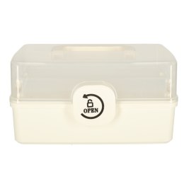 Organizer na leki pojemnik pudełko kasetka apteczka duży XL na zamek skrzynka 29x16x15cm