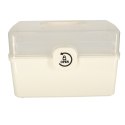 Organizer na leki pojemnik pudełko kasetka apteczka duży XXL na zamek skrzynka 34x19x22,5cm