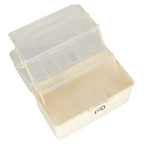 Organizer na leki pojemnik pudełko kasetka apteczka duży XXL na zamek skrzynka 34x19x22,5cm Organizer na leki pojemnik pudełko kasetka apteczka duży XXL na zamek skrzynka 34x19x22,5cm